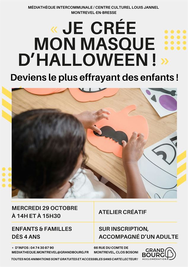 Affiche Je crée mon masque d'Halloween - pexels-mike-jones