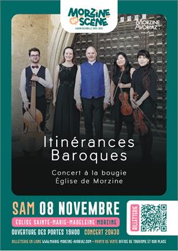 Concert à la bougie, Itinérances Baroques_Morzine - OT Morzine