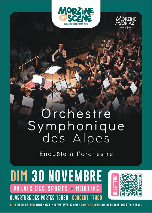 Enquête à l'Orchestre, Orchestre Symphonique des Alpes_Morzine - OT Morzine
