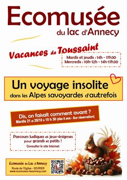 Vacances de Toussaint à l'Ecomusée_Sevrier - Ecomusée du lac d'Annecy