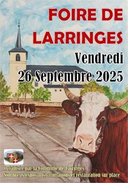 Foire de Larringes - 26/09/25 - Mairie de Larringes