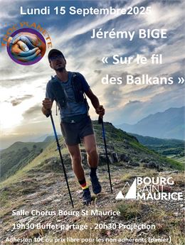 Projection "Sur le fil des Balkans"_Bourg-Saint-Maurice