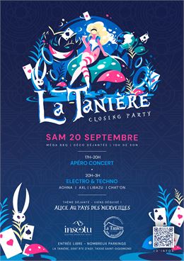 Affiche de l'évènement - La Tanière