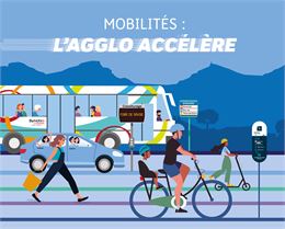 Visuel de promotion du stand 2025 de l'agglomération de Grand Chambéry pour la Foire de Savoie. - [C