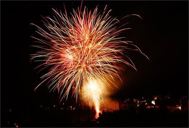 Feu d'artifice du 24 décembre_La Toussuire - OT Toussuire