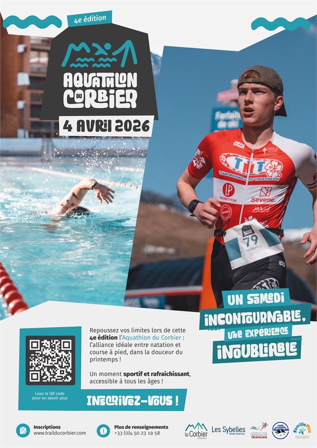 Aquathlon des neiges_Le Corbier - Corbier Tourisme