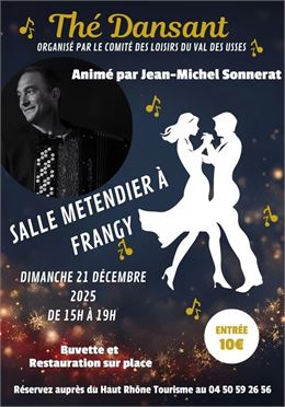 Thé dansant de Noël à Frangy - Comité des Loisirs de Frangy