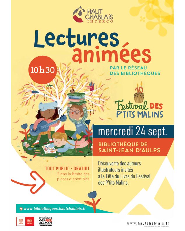 Fête du Livre - Lectures animées - cchc