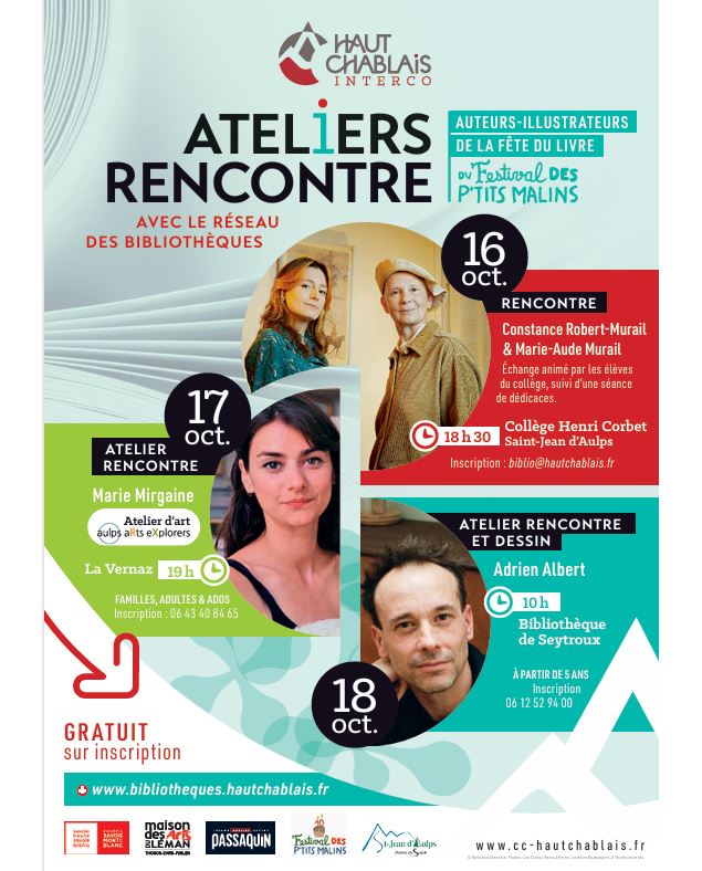 Fête du Livre - rencontre d'auteurs - cchc
