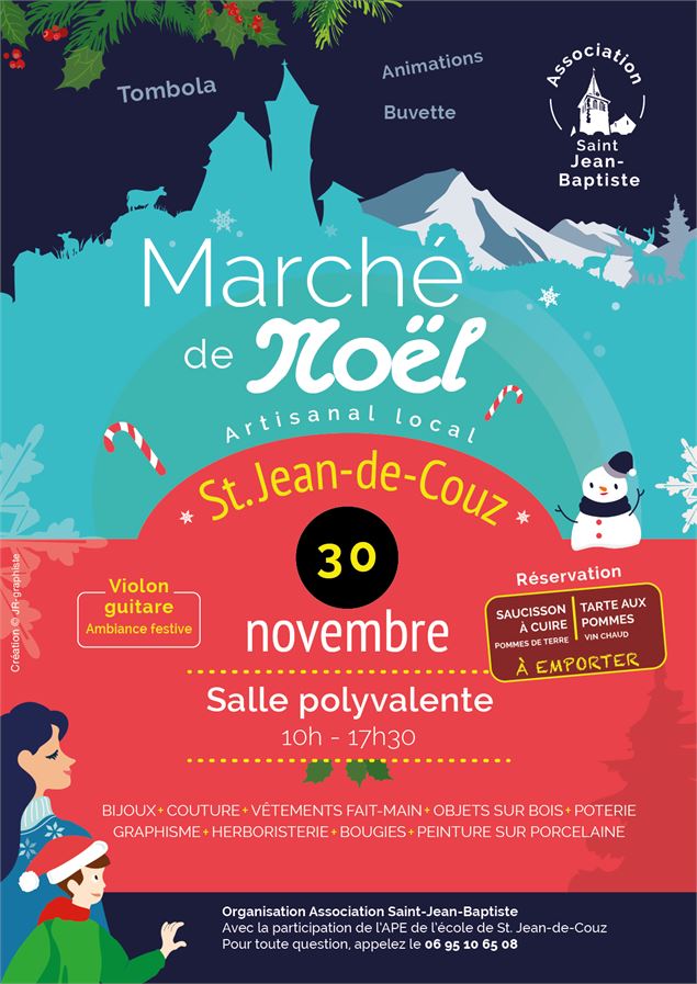 Marché de Noël artisanal_Saint-Jean-de-Couz