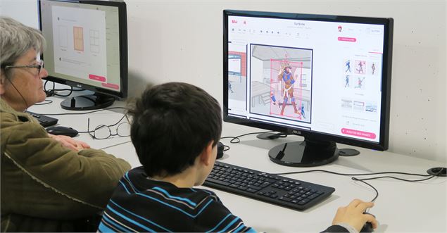 Un enfant crée sa BD en ligne - La Turbine sciences