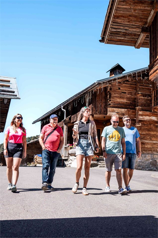 Visite guidée : hameau du vieux Chinaillon_Le Grand-Bornand - M. Dubost