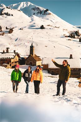 Visite guidée : hameau du vieux Chinaillon_Le Grand-Bornand - P. Guilbaud