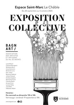 Exposition collective 2025 - Découvrez des artistes du Val de Bagnes