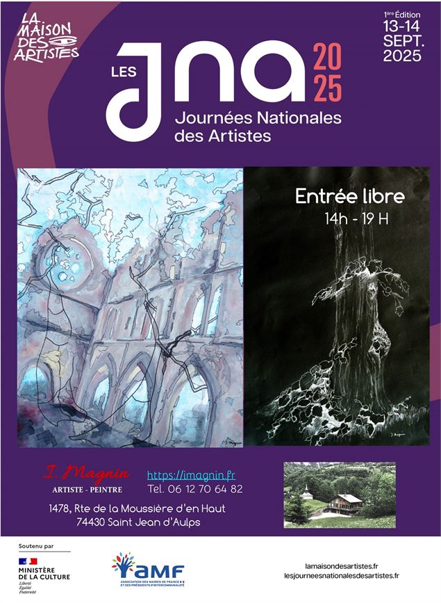 Journées Nationales des Artistes - Exposition - Isabelle Magnin