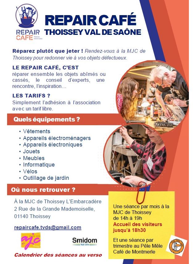 Repair Café Thoissey Val de Saône_Thoissey