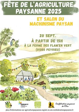 Affiche - Confédération paysanne de l'Ain