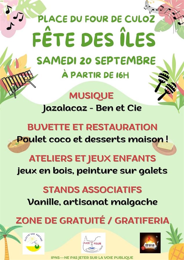 Fête des Iles_Culoz-Béon - Association Place du Four