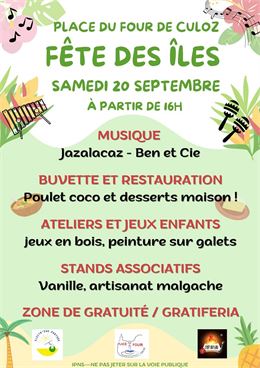 Fête des Iles_Culoz-Béon - Association Place du Four