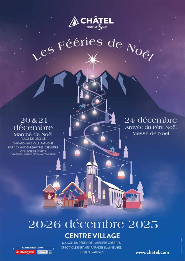 Les Fééries de Noël !_Châtel - Fillion Imprimeries