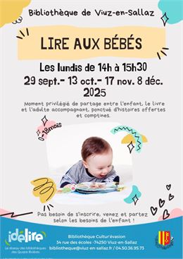 Lire aux bébés 0-18 mois à Viuz_Viuz-en-Sallaz - CC4R