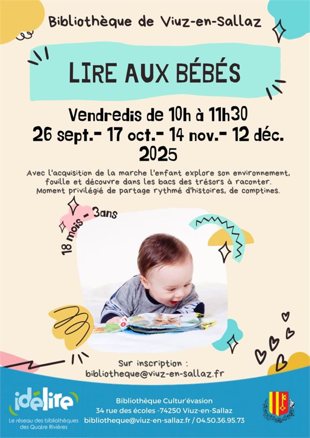 Lire aux bébés 18 mois - 3 ans à Viuz_Viuz-en-Sallaz - CC4R