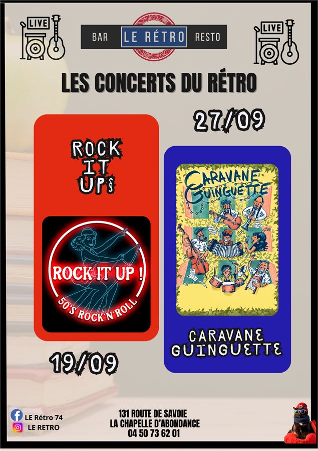 Les événements du Rétro - Septembre 2025 - Le Rétro