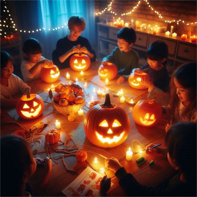 Atelier Citrouille Lumineuse
