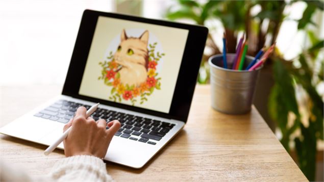 Création de cartes de voeux avec Canva - Freepik - MAZKO VADIM