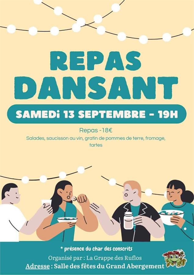 Repas dansant au Grand Abergement_Haut Valromey - Les Ruflos