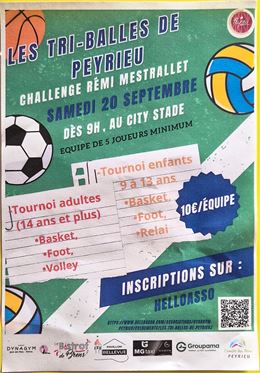 Tournoi sportif "Les Tri-balles de Peyrieu" : challenge Rémi Mestrallet_Peyrieu - Conseil local des 