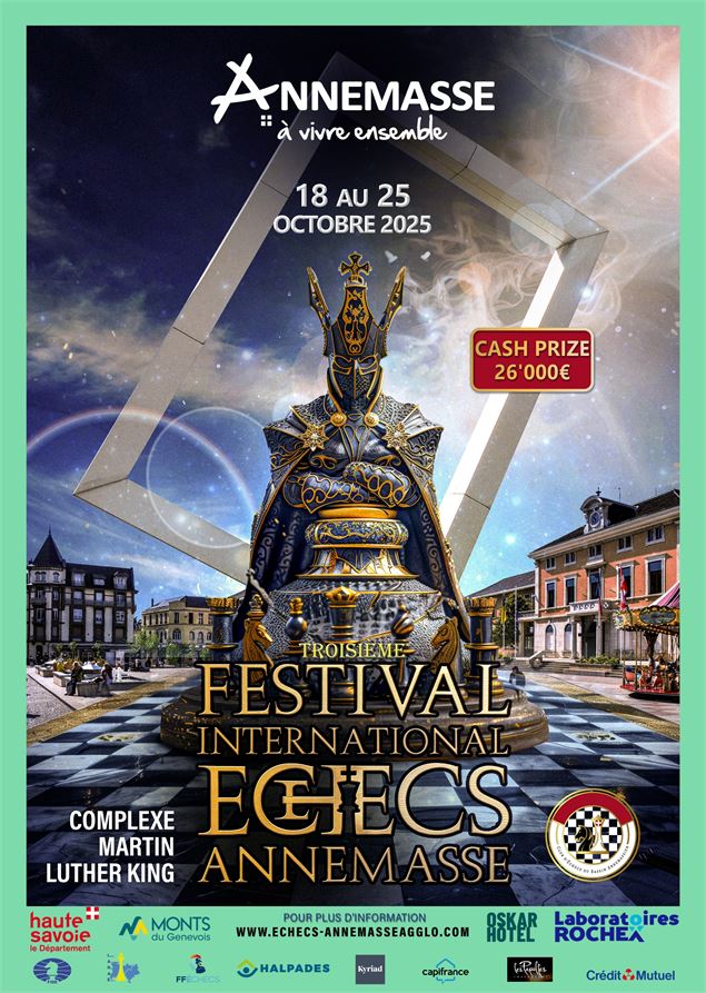 3ème Festival International d'Échecs d'Annemasse - @CABE