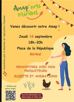Porte ouverte - AMAP Aura