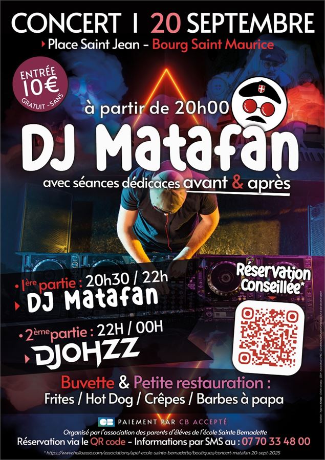 DJ Matafan en concert_Bourg-Saint-Maurice