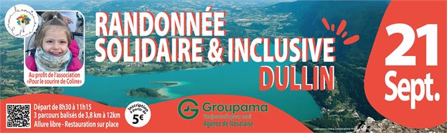 Rando solidaire _Dullin_21 septembre - Association pour le sourire de Coline