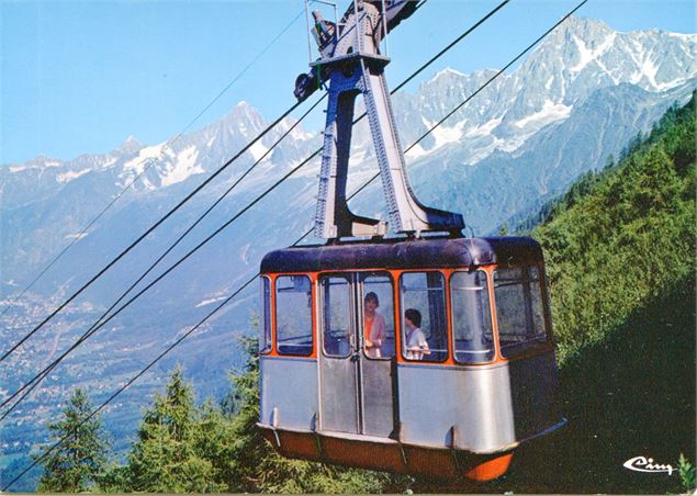 Téléphérique de Bellevue - collection musée Montagnard