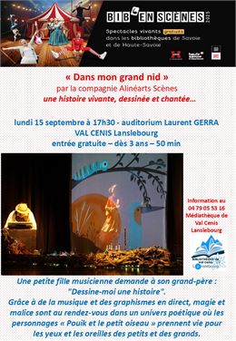 Affiche du spectale - Bib en scènes