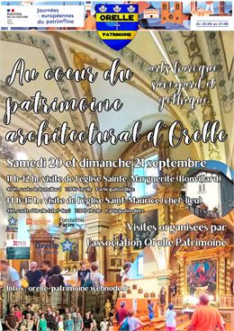 Visite des églises d'Orelle - Orelle patrimoine