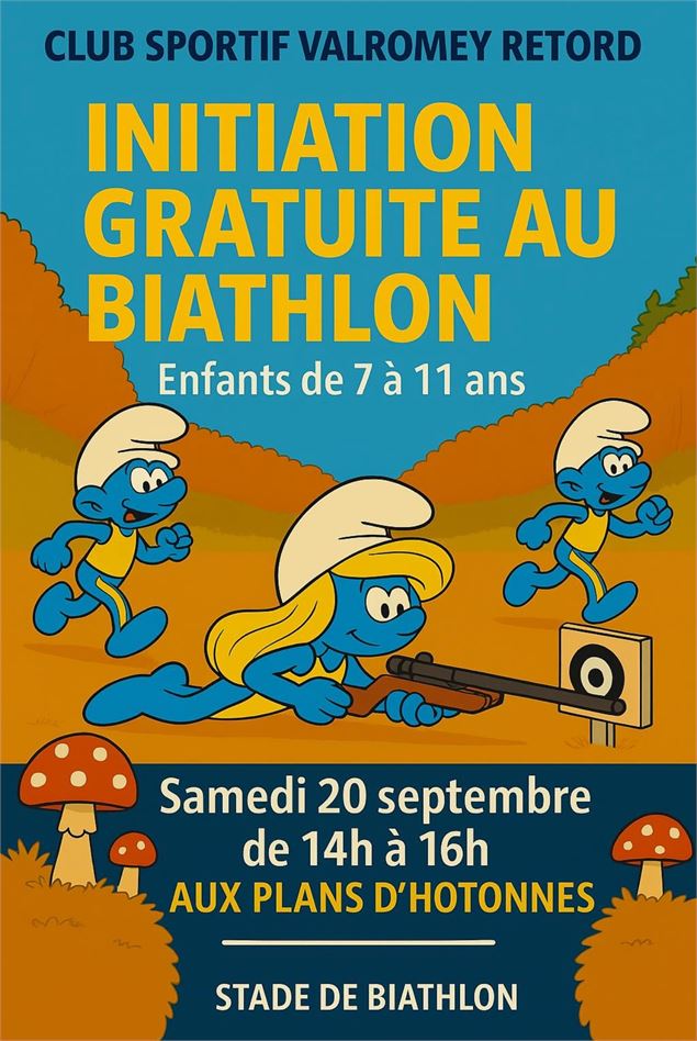 Initiation gratuite au biathlon pour les enfants_Haut Valromey - CSVR