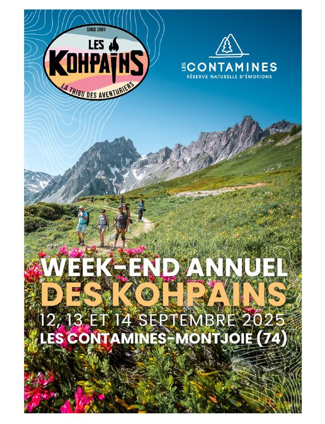 Challenge sportif des aventuriers Les Kohpains_Les Contamines-Montjoie