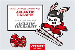 Chasse aux oeufs avec Augustin le lapin