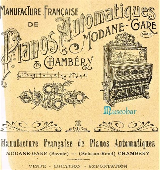 Affiche piano mécanique Muséobar - Muséobar