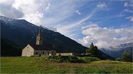 Vue extérieure de l'Eglise Saint Laurent - Jean-Francois DURAND