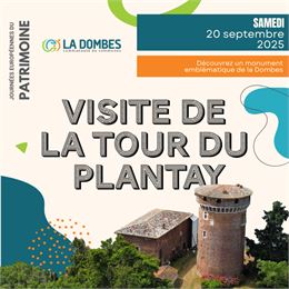 Visite de la Tour du Plantay - CC Dombes