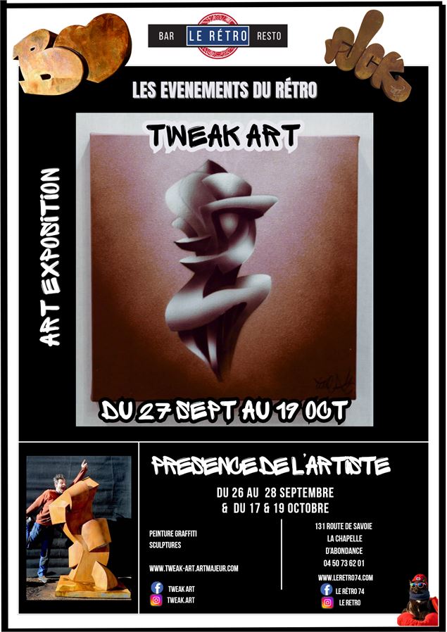 Exposition Tweak Art - Le Rétro