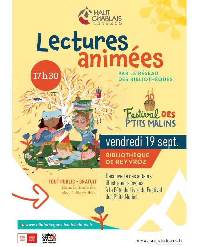 Fête du Livre - Lectures animées - cchc