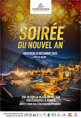 Soirée du nouvel an_Les Contamines-Montjoie