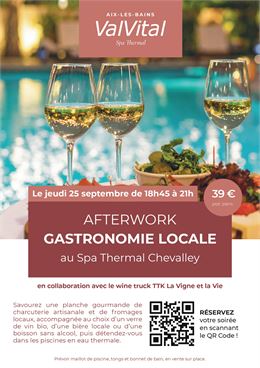 Afterwork Gastronomie Locale - Spa Thermal Chevalley_Aix-les-Bains - Thermes Chevalley