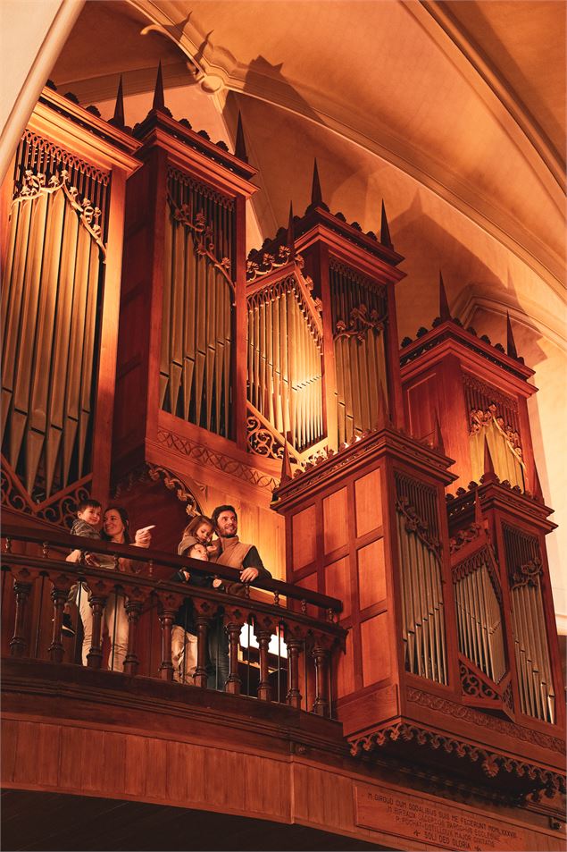 Visite guidée de l'orgue du Grand-Bornand_Le Grand-Bornand - P. Guilbaud