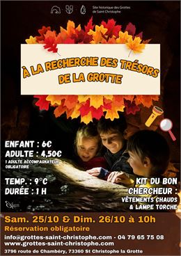 Visite "A la recherche des trésors de la grotte" - Beauvoir Photographie